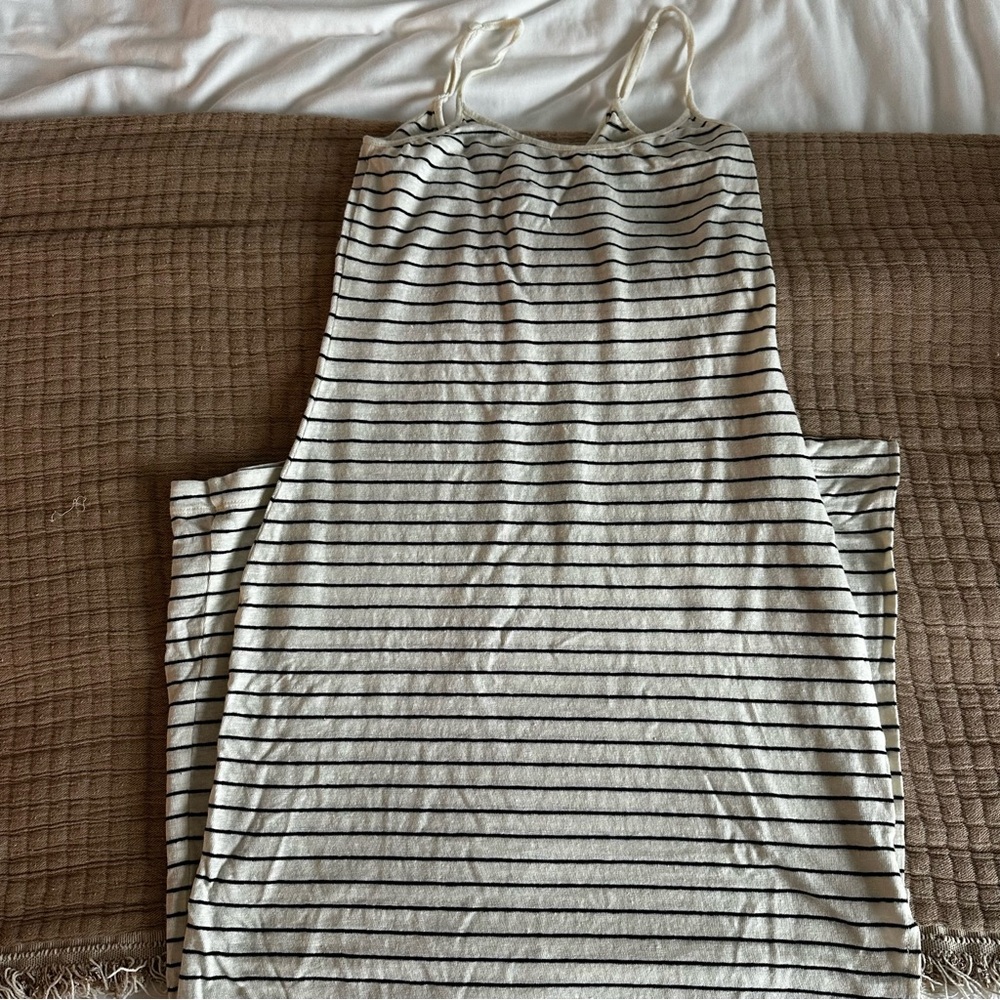 WeWoreWhat Black and White Striped Camisole